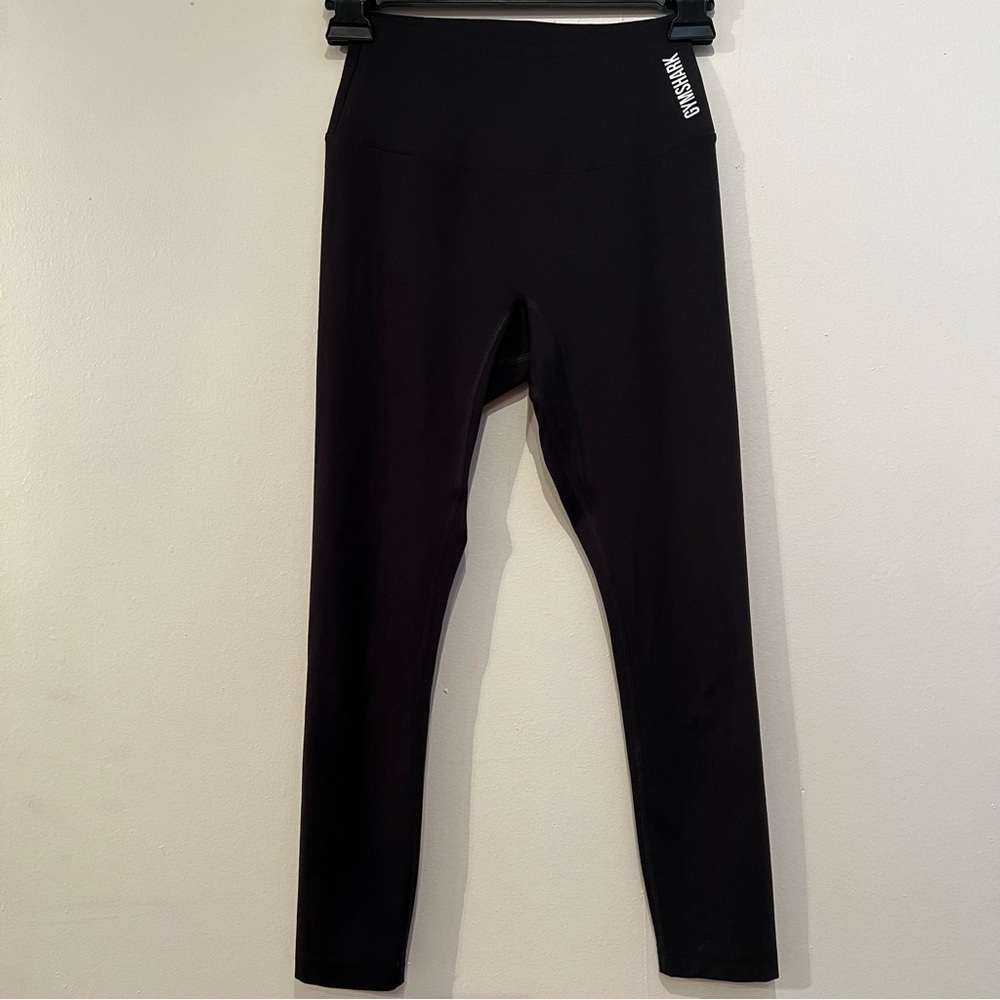 Gymshark Cropped Leggings - Sz XS, Black